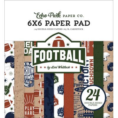Echo Park Football Designpapier - Paper Pad